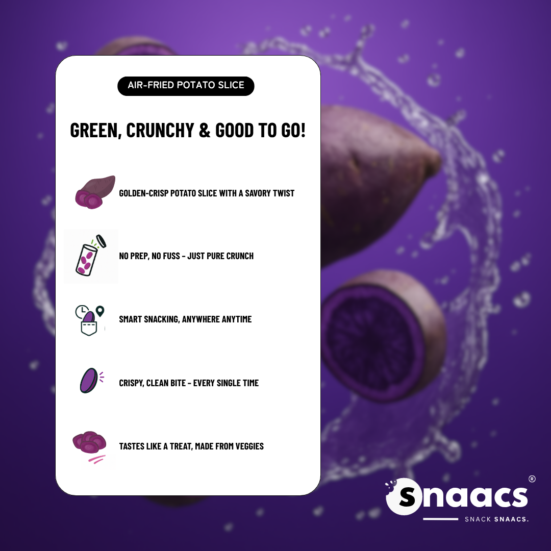 Purple Potato Slice